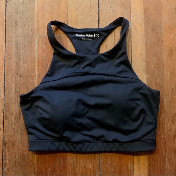 Outdoor Voices Other - Outdoor Voices TechSweat Crop Top Black